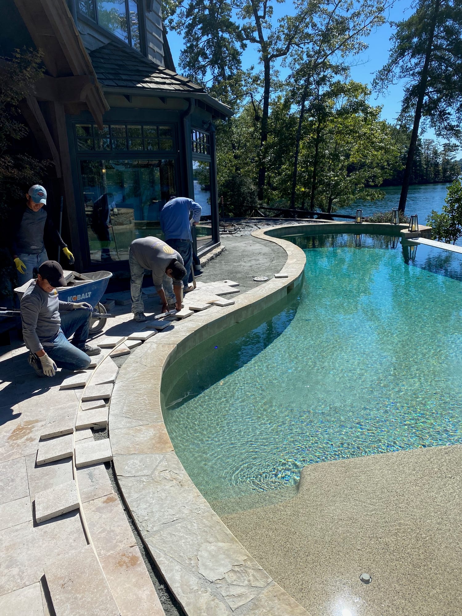 Keowee Springs Pool Remodel — photograph 3 of 7